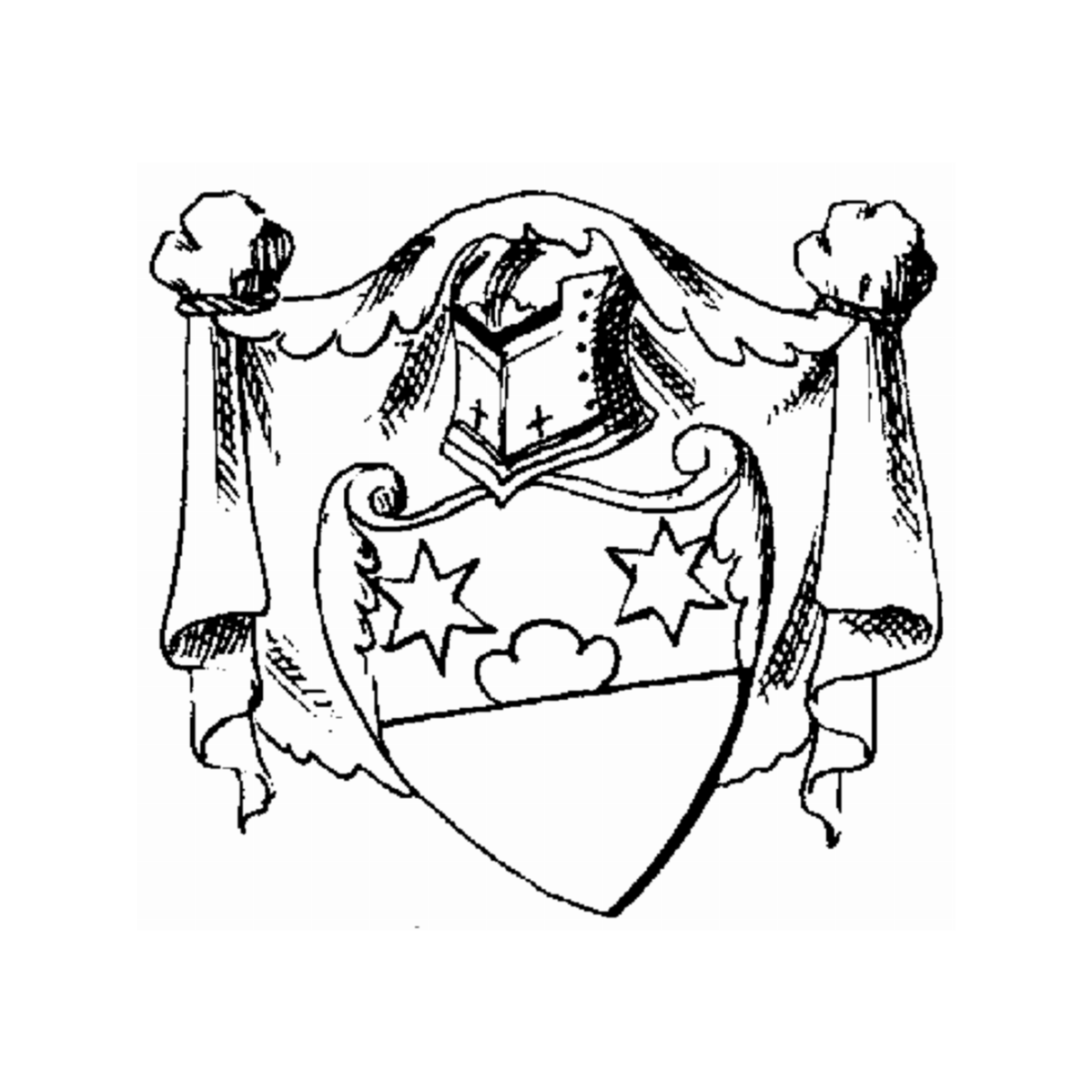 Coat of arms of family Talbäcker