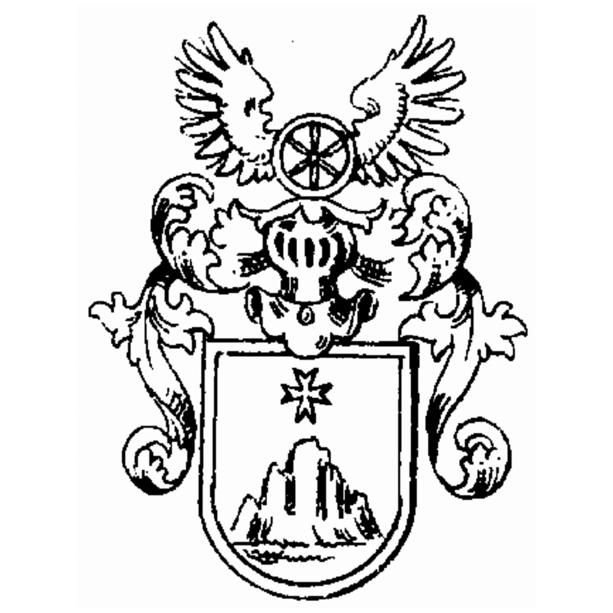Wappen der Familie Scherenbach