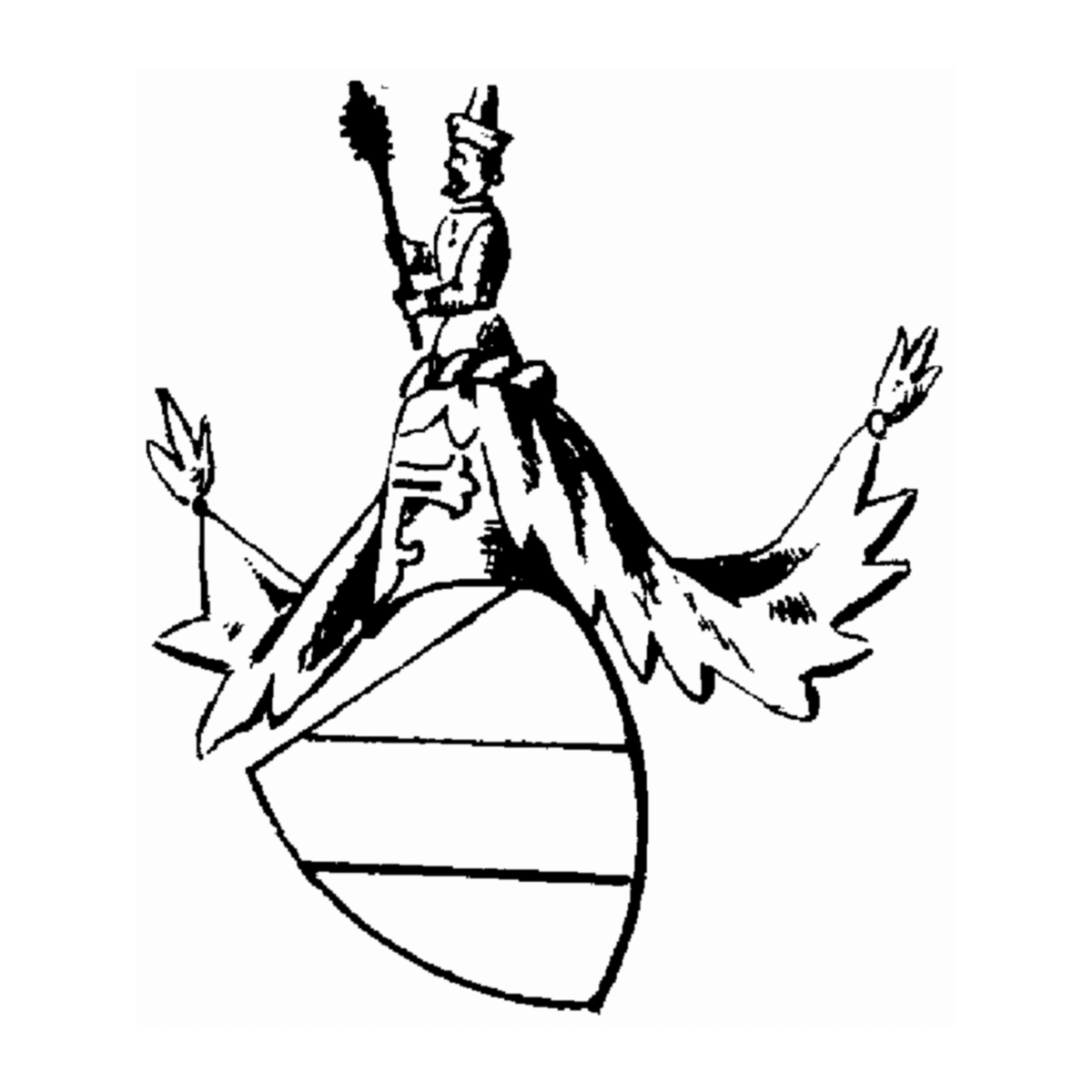 Wappen der Familie Rußbart