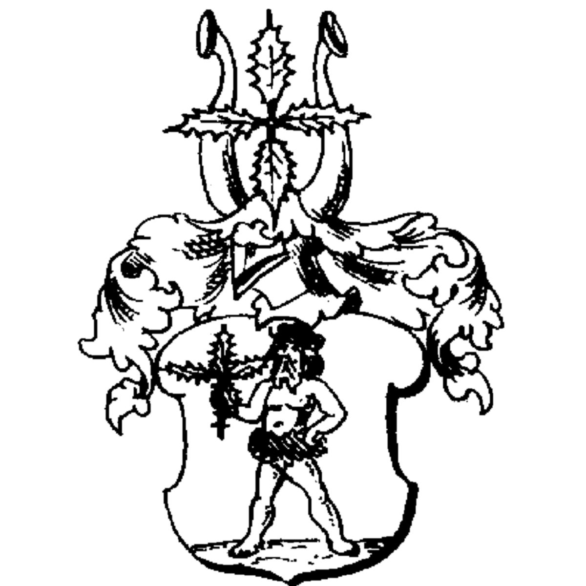 Wappen der Familie Vornwolt
