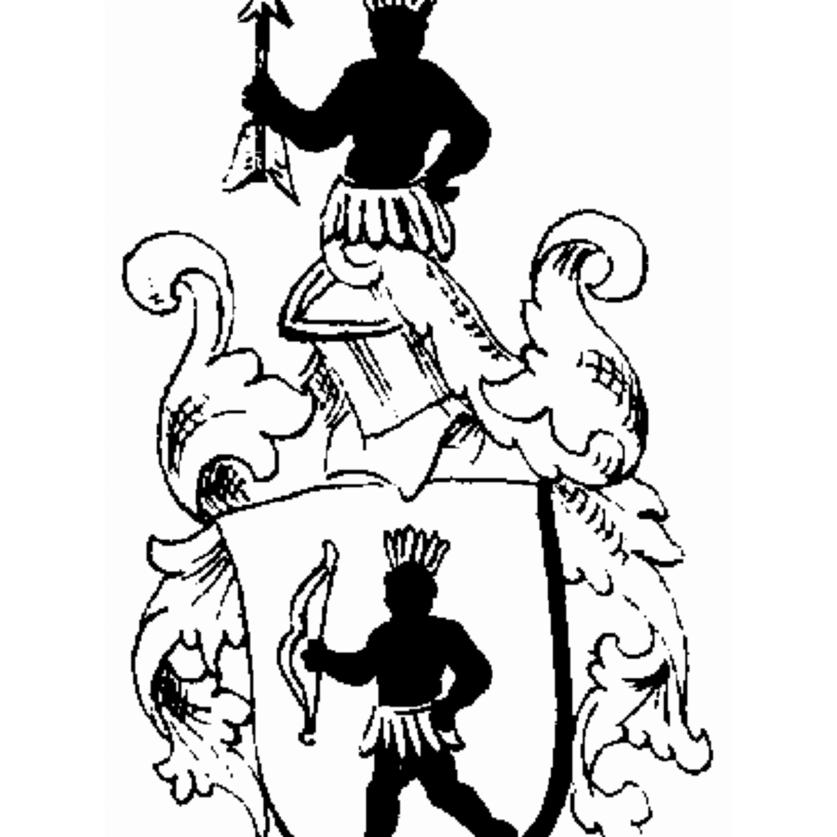 Escudo de la familia Rabenhaupt