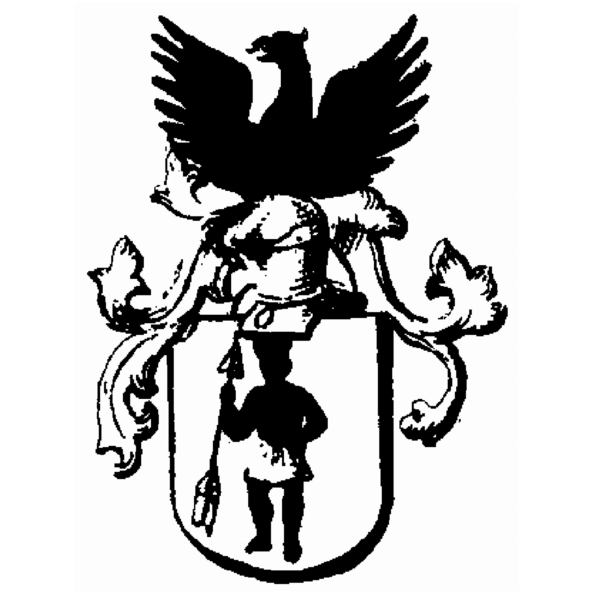 Wappen der Familie Rabenkessel