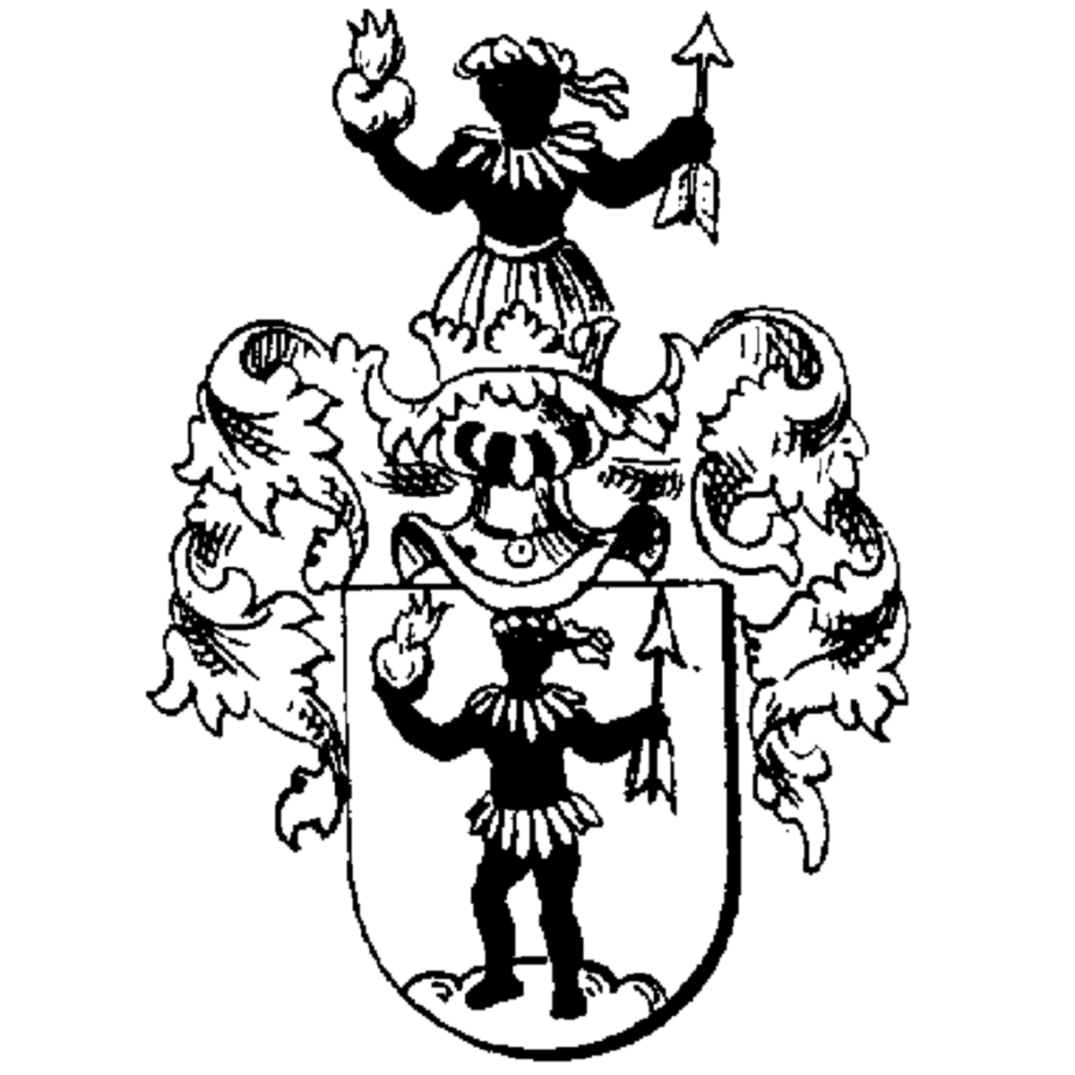 Wappen der Familie Zinkgrebe