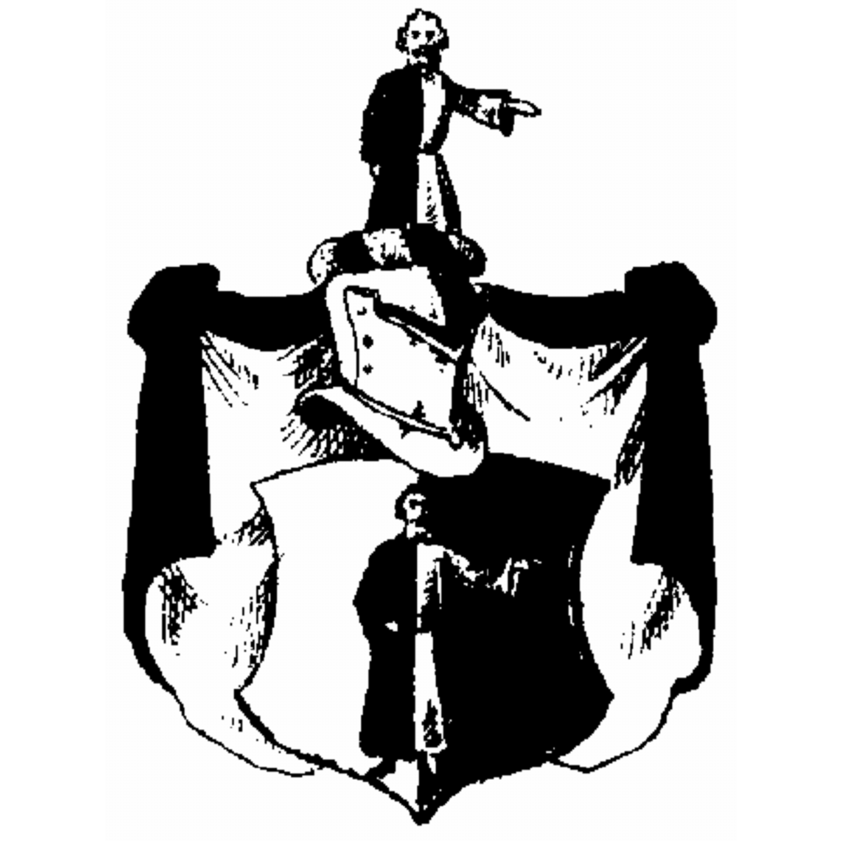 Wappen der Familie Hoffingott