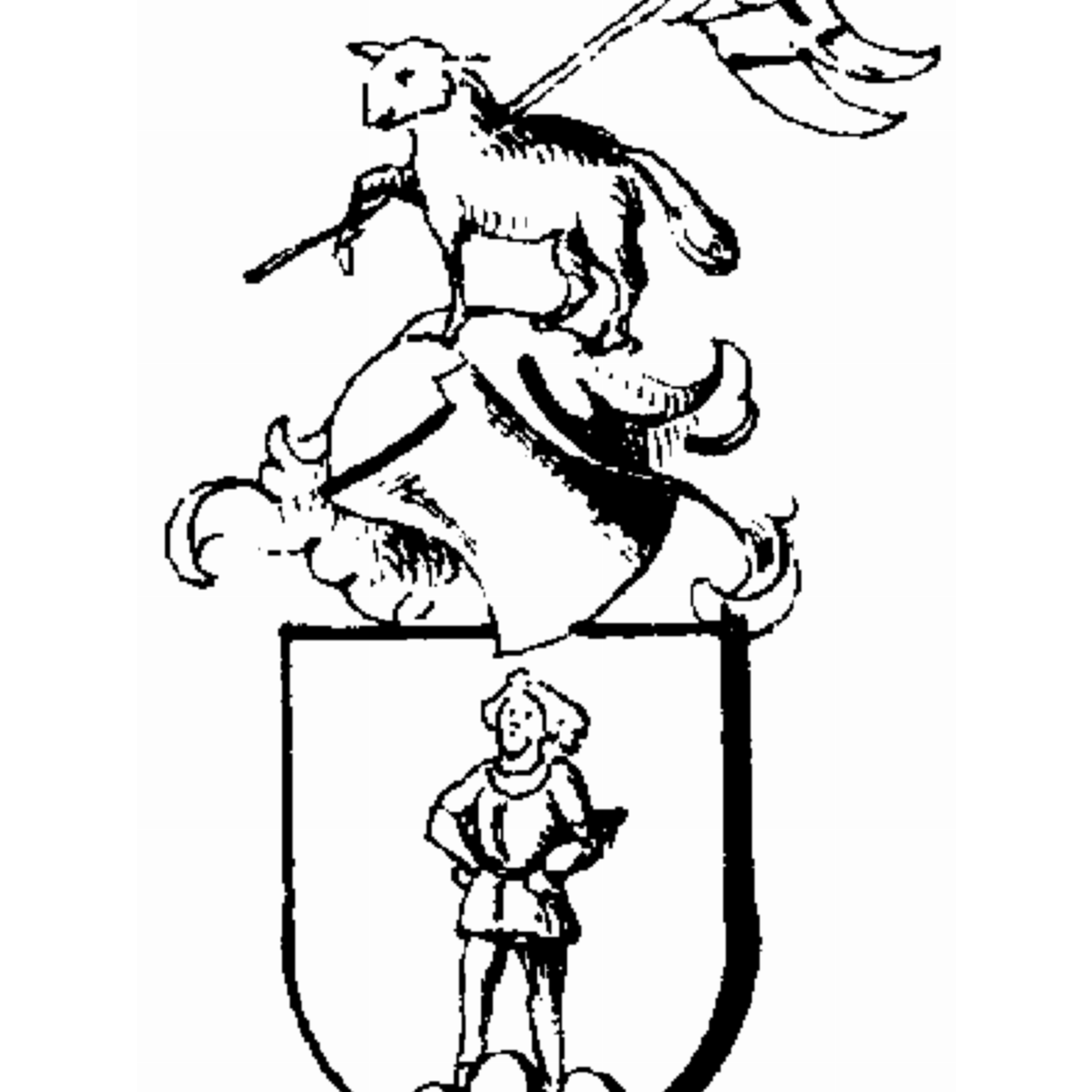 Wappen der Familie Räble