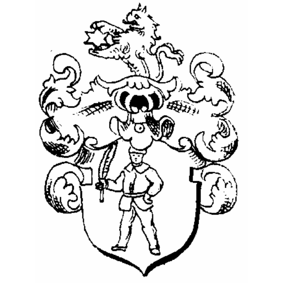 Wappen der Familie Rabolt