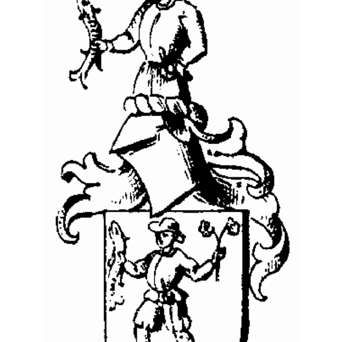 Coat of arms of family Spitzbaard