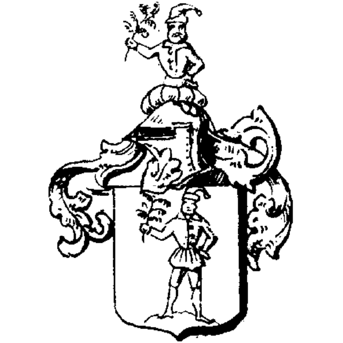Coat of arms of family Angen Hülsen