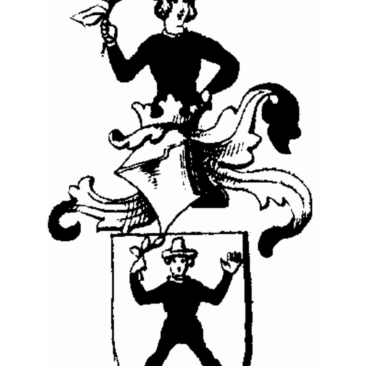 Coat of arms of family Angen Rieth