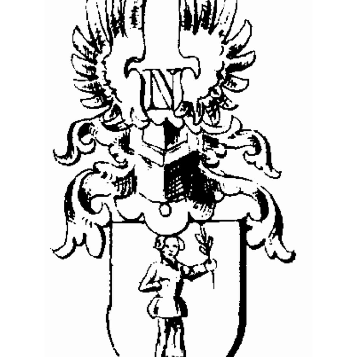 Coat of arms of family Zinzendorfer