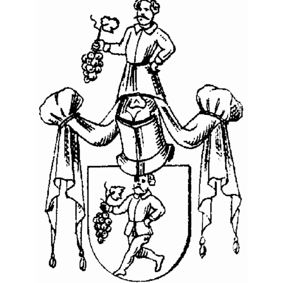 Coat of arms of family Zipfele