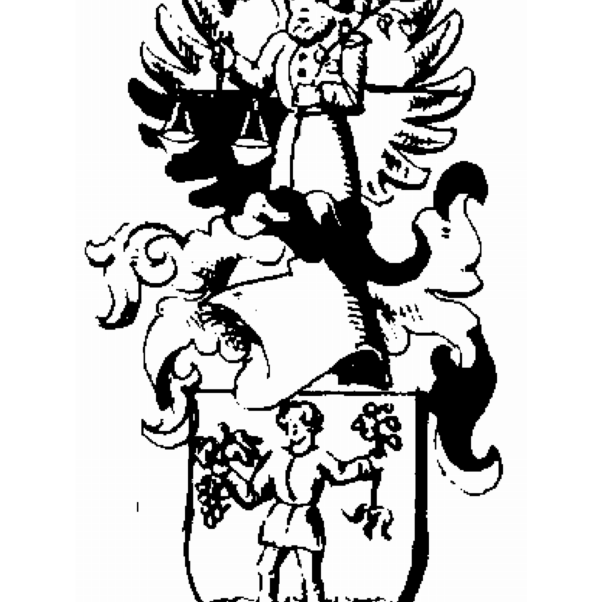 Coat of arms of family Peke