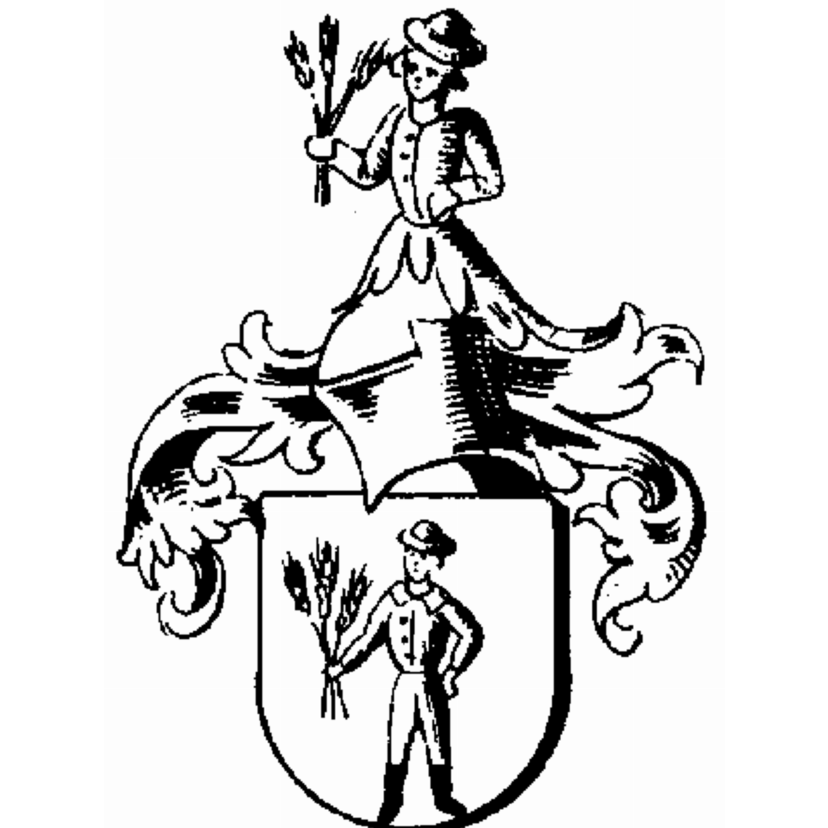 Coat of arms of family Distele