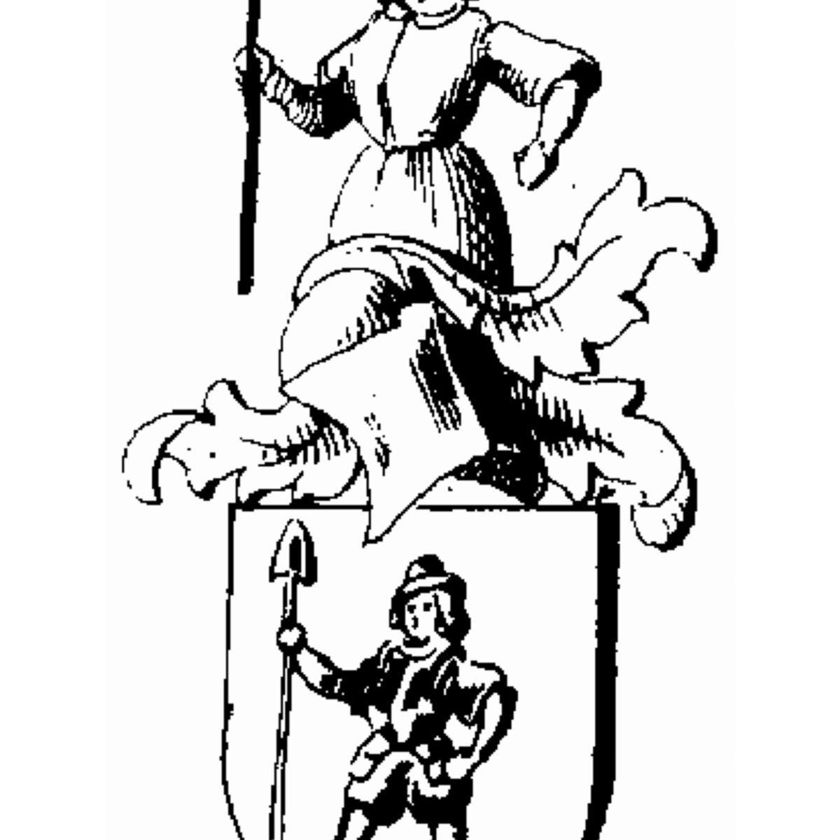 Coat of arms of family Senzli