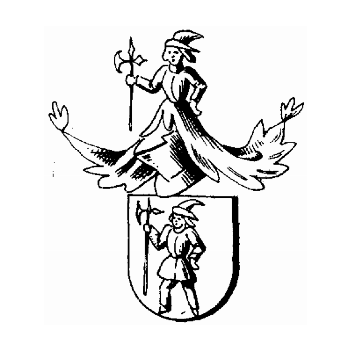 Coat of arms of family Rütling
