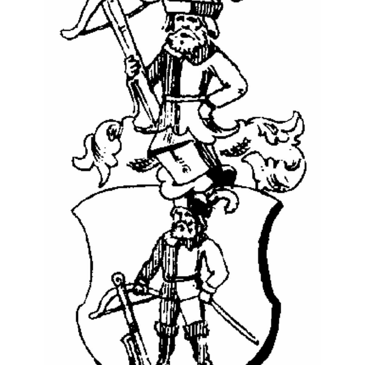Coat of arms of family Garstenkorn