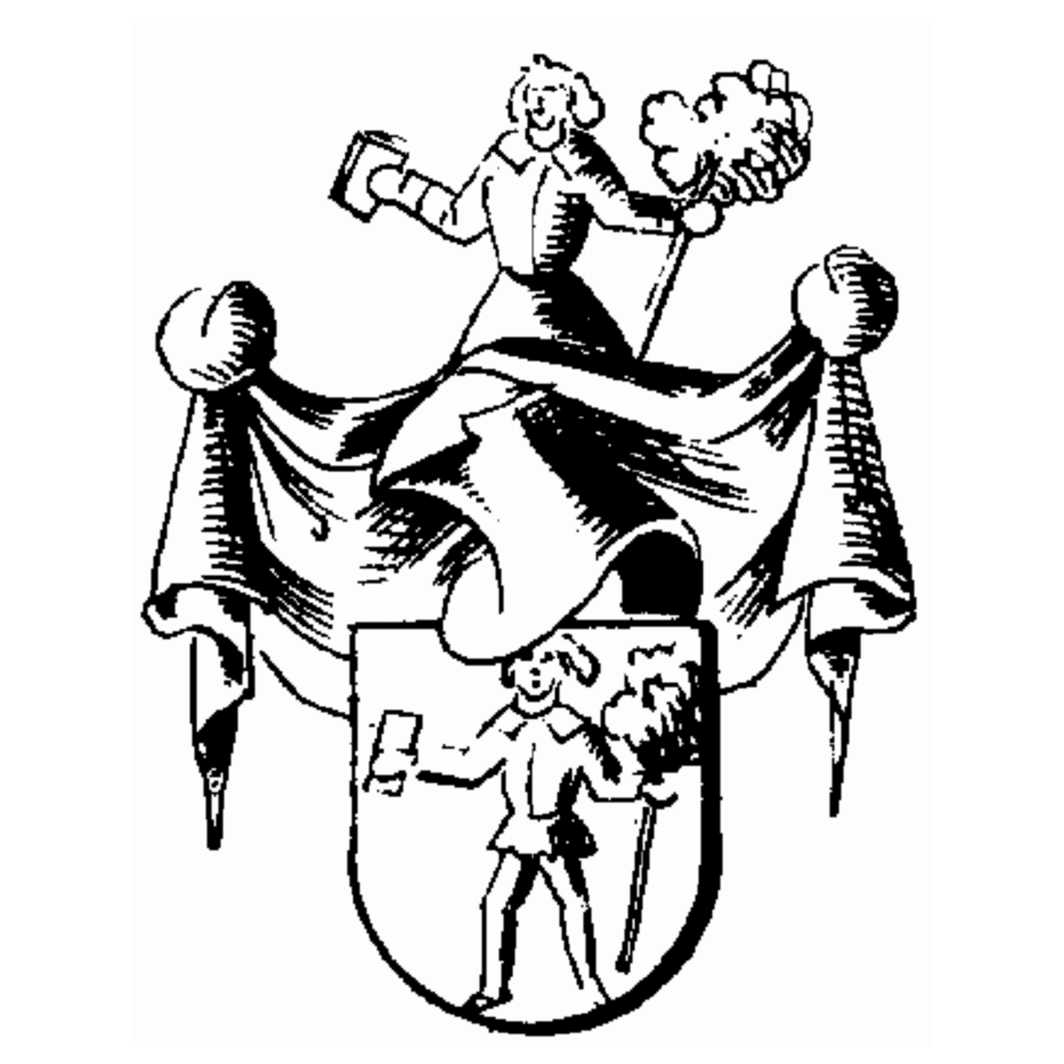 Coat of arms of family Rüttner