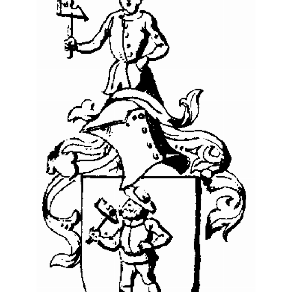 Coat of arms of family Radue