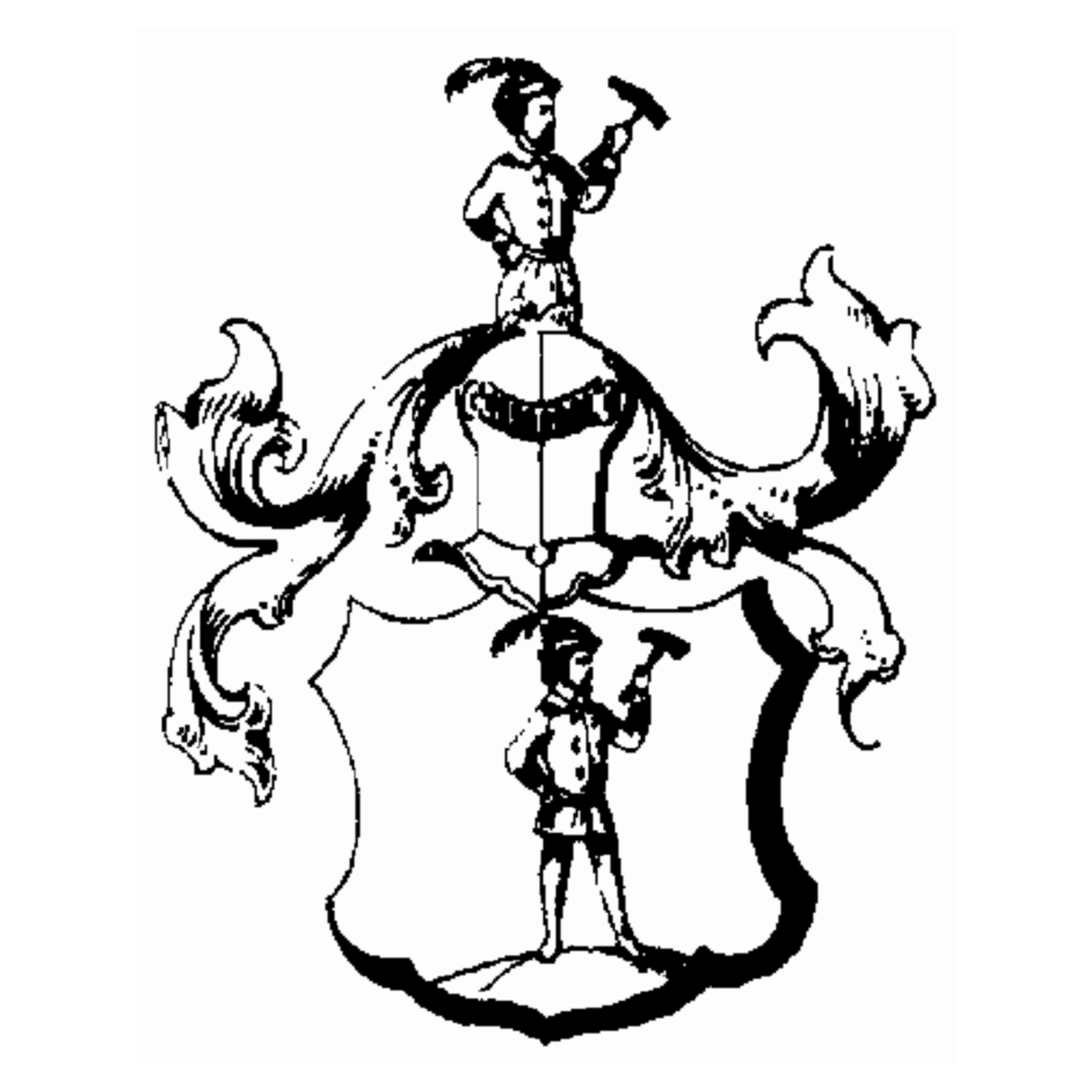 Coat of arms of family Vöulensmitt