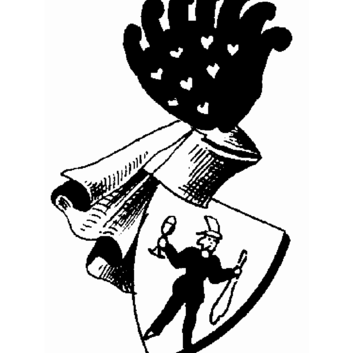 Coat of arms of family Nußbronn