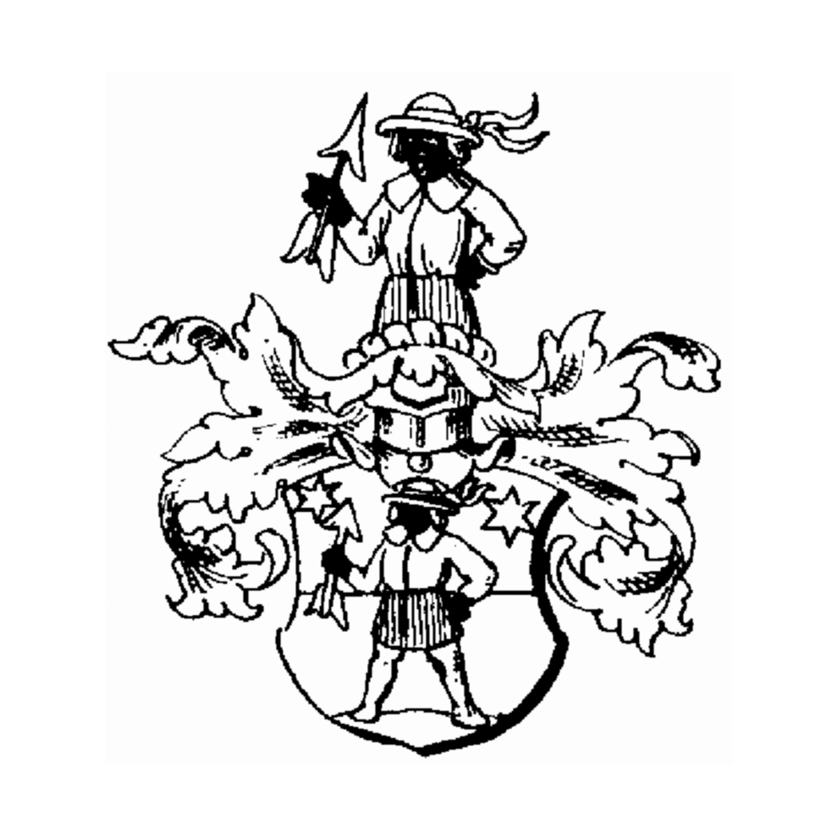 Coat of arms of family Rüwer
