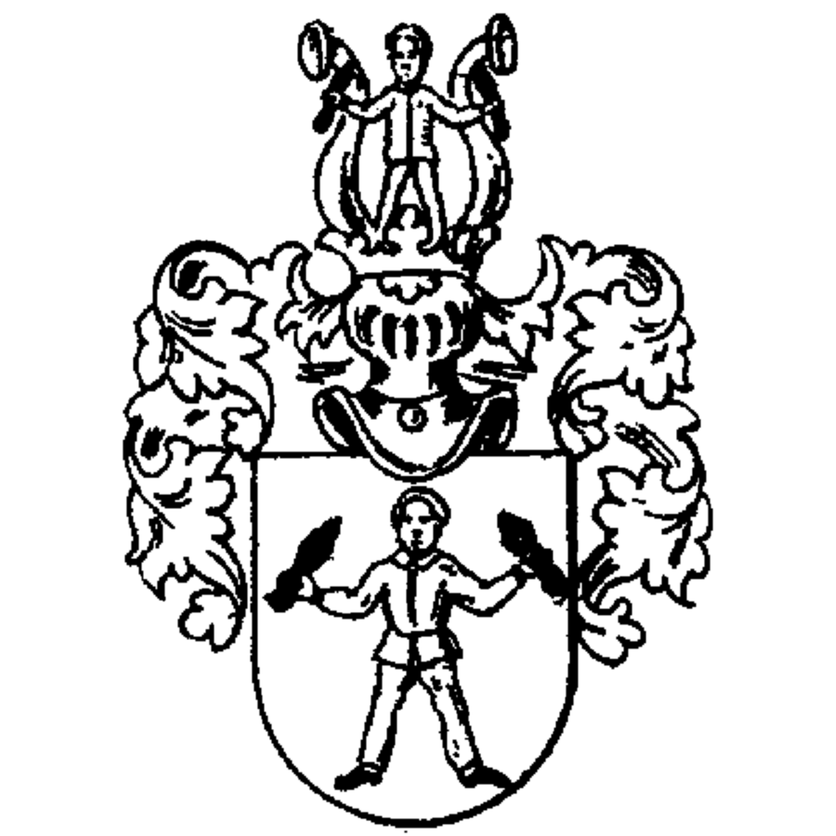 Wappen der Familie Mek Von Thalheim