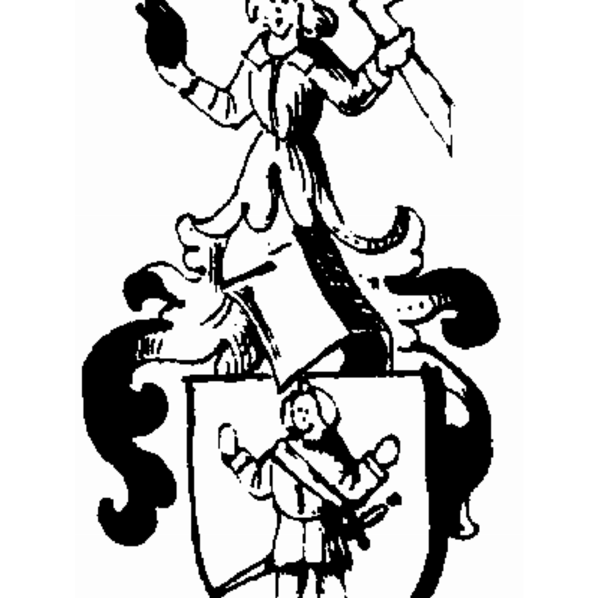 Coat of arms of family Nuscheler