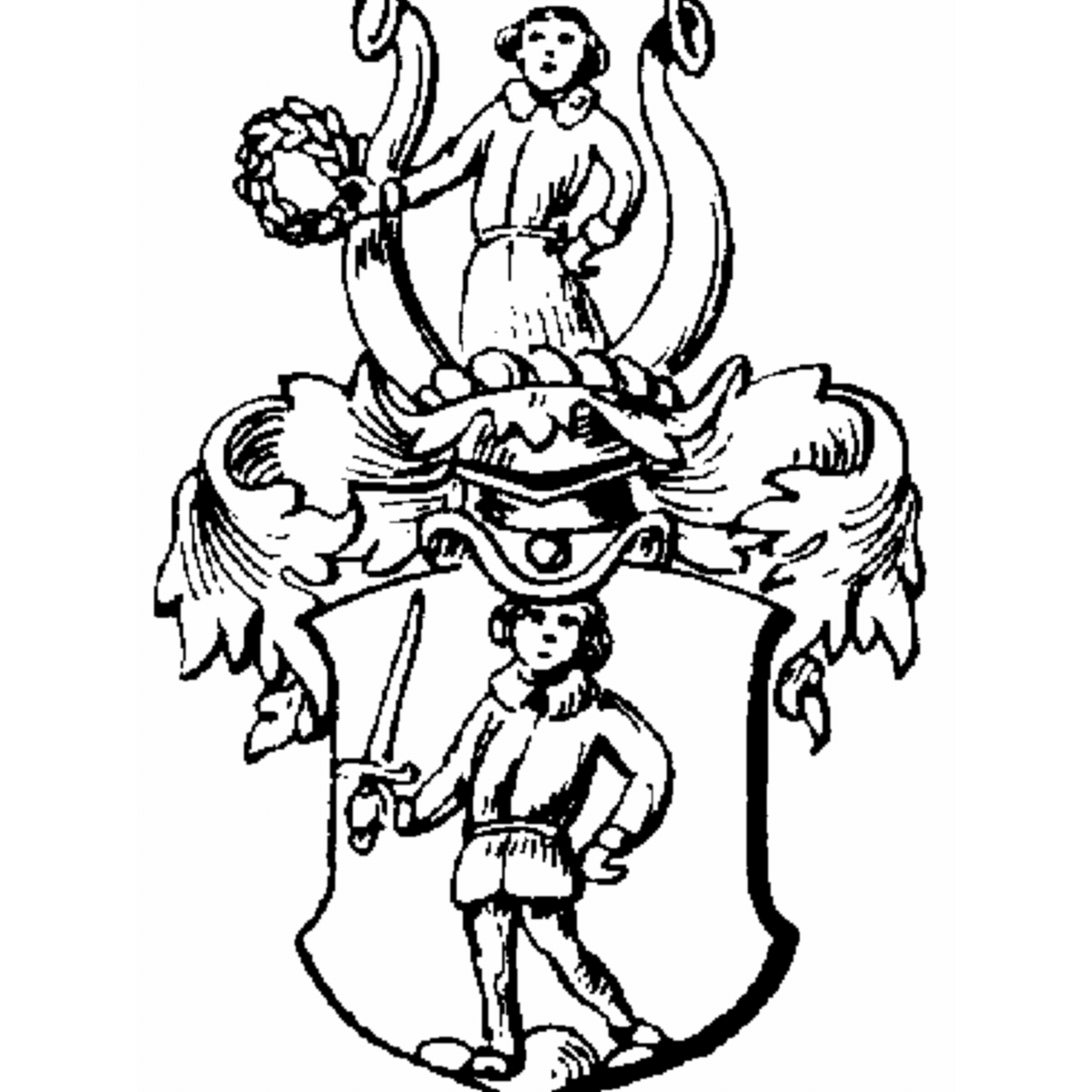 Coat of arms of family Rybar