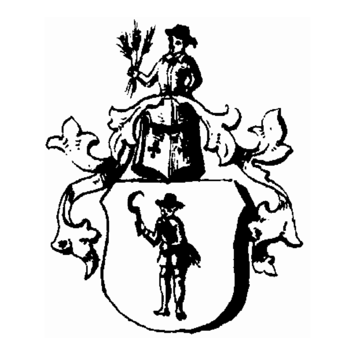 Coat of arms of family Baindter