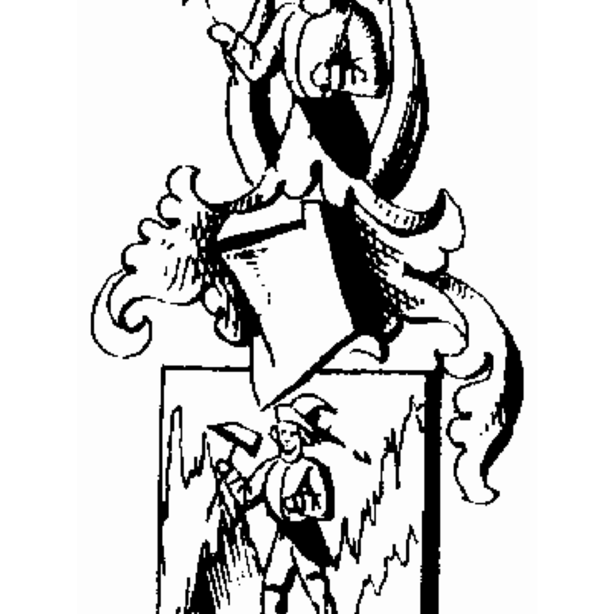 Wappen der Familie Nußpicker