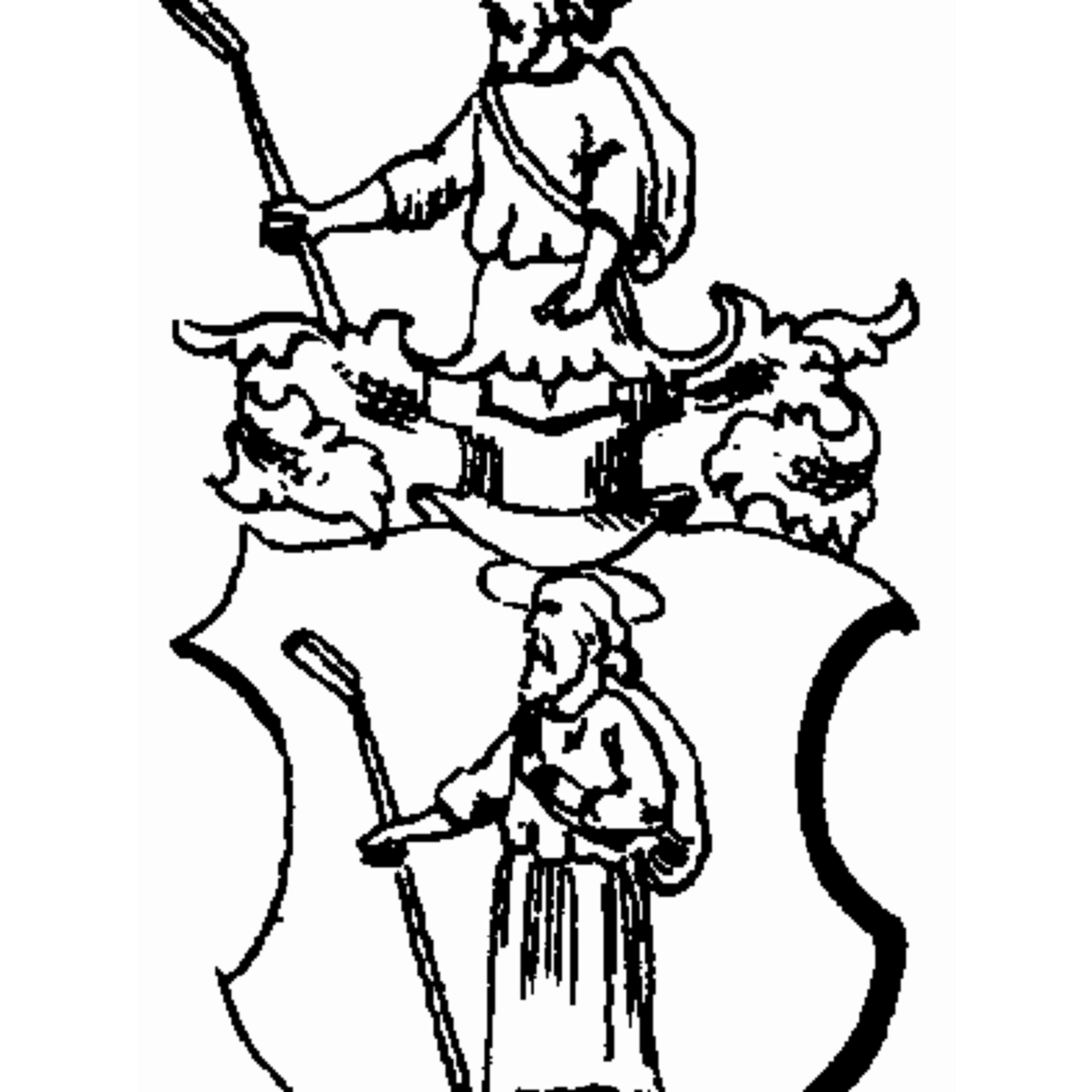 Wappen der Familie Spork