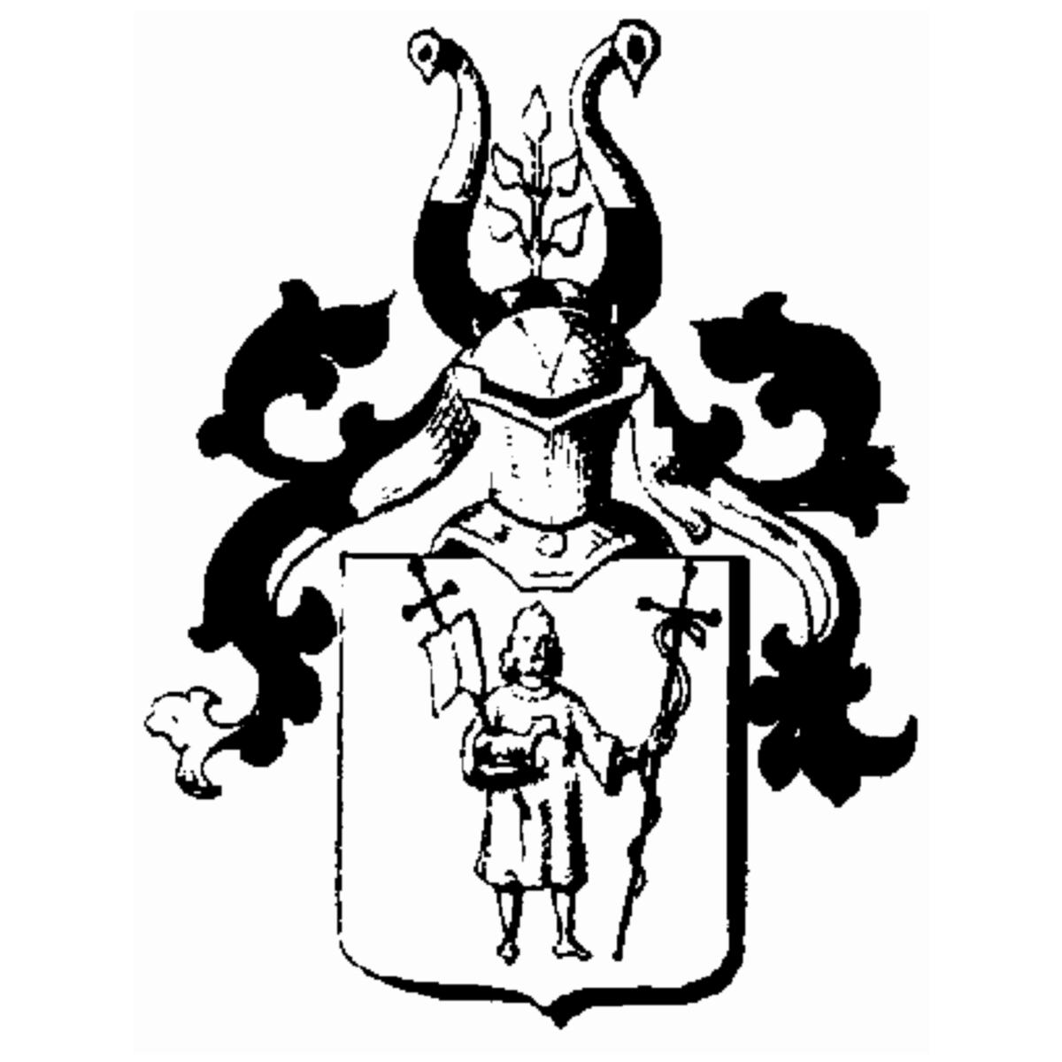 Coat of arms of family Vüstken