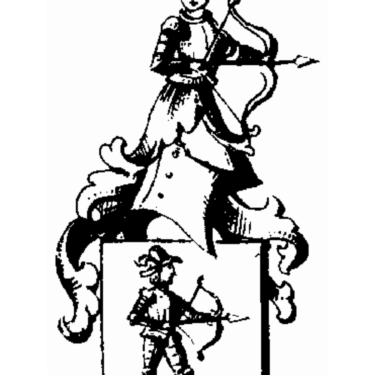 Coat of arms of family Bek