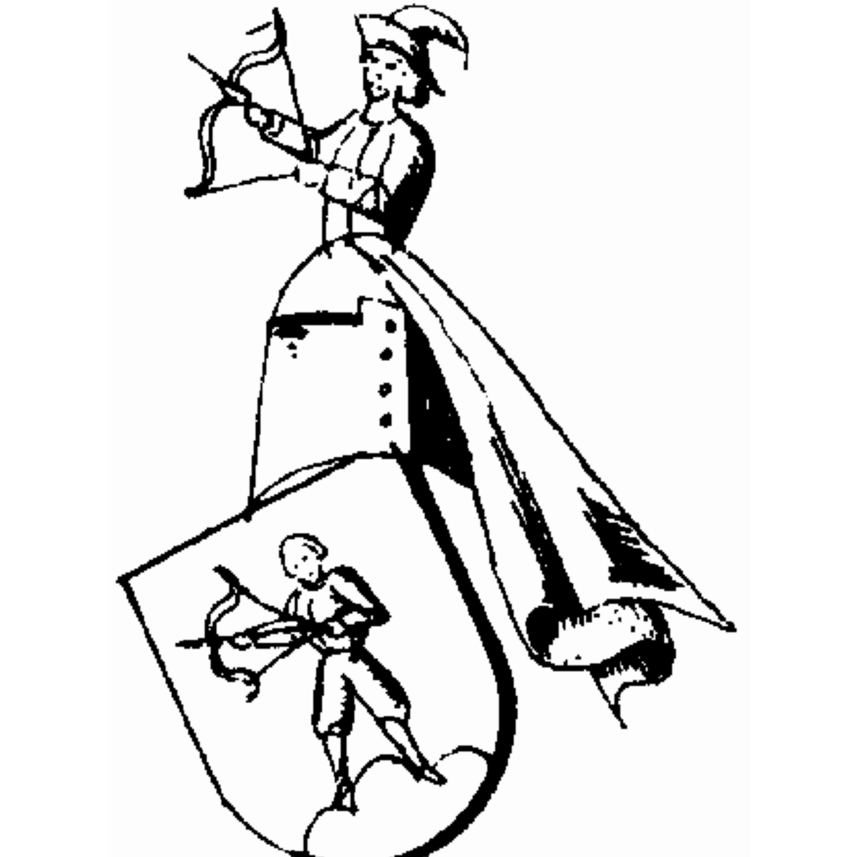 Coat of arms of family Persbecker