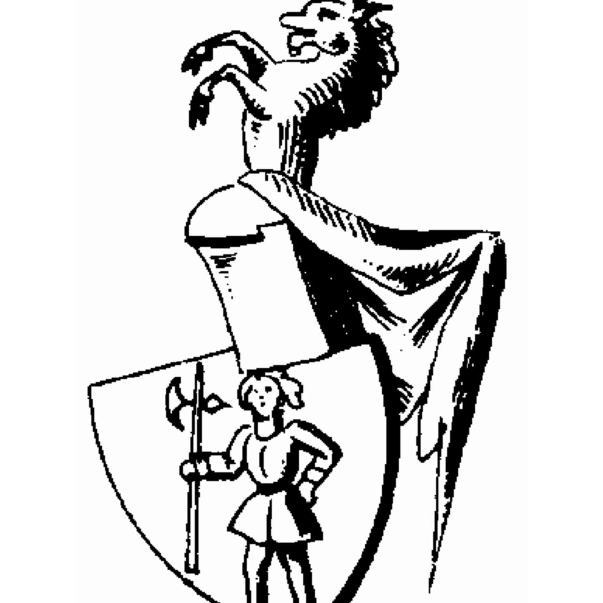 Wappen der Familie Nybe