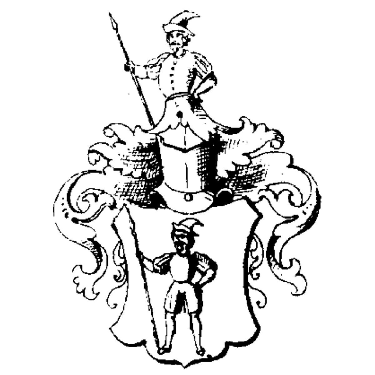 Coat of arms of family Zöller