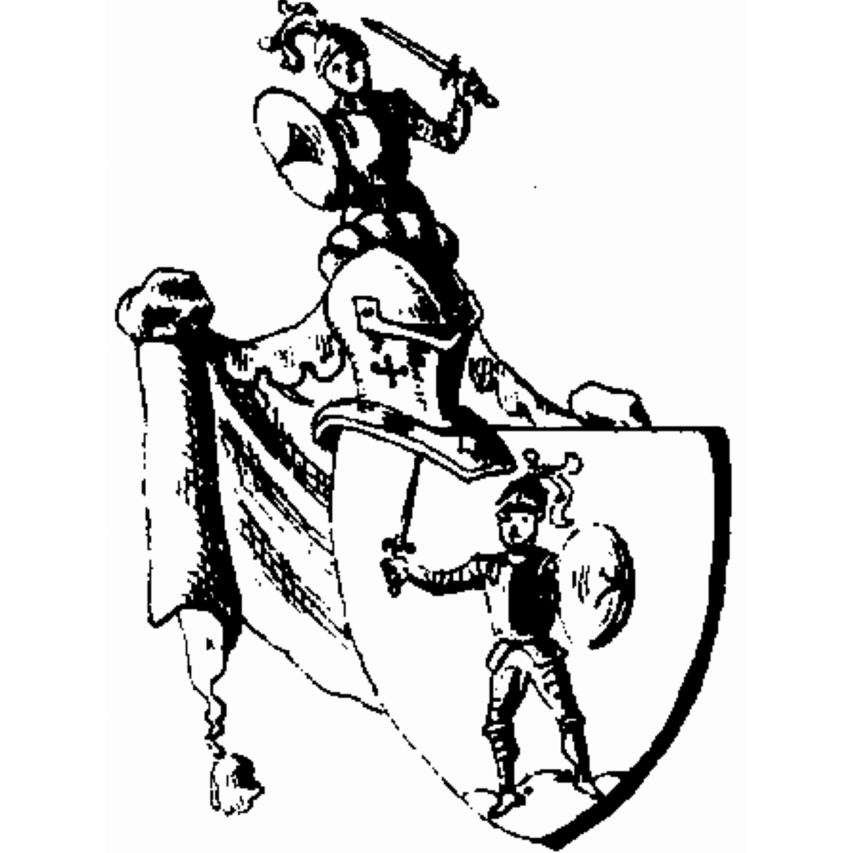 Escudo de la familia Ob Dem Bühl