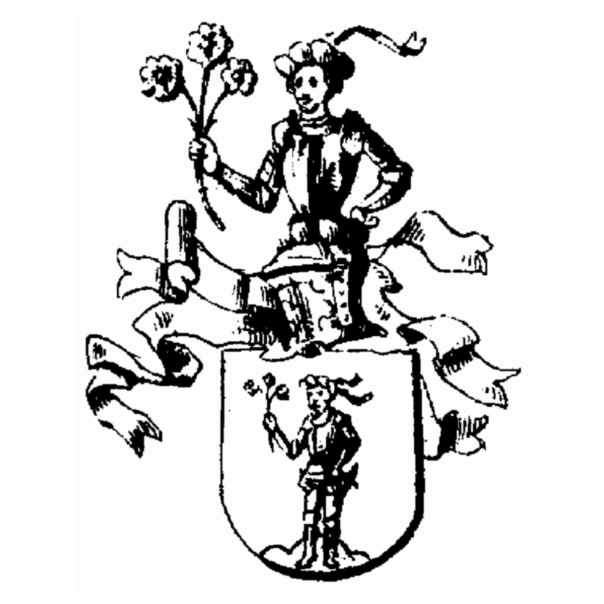 Wappen der Familie Mülnbachin
