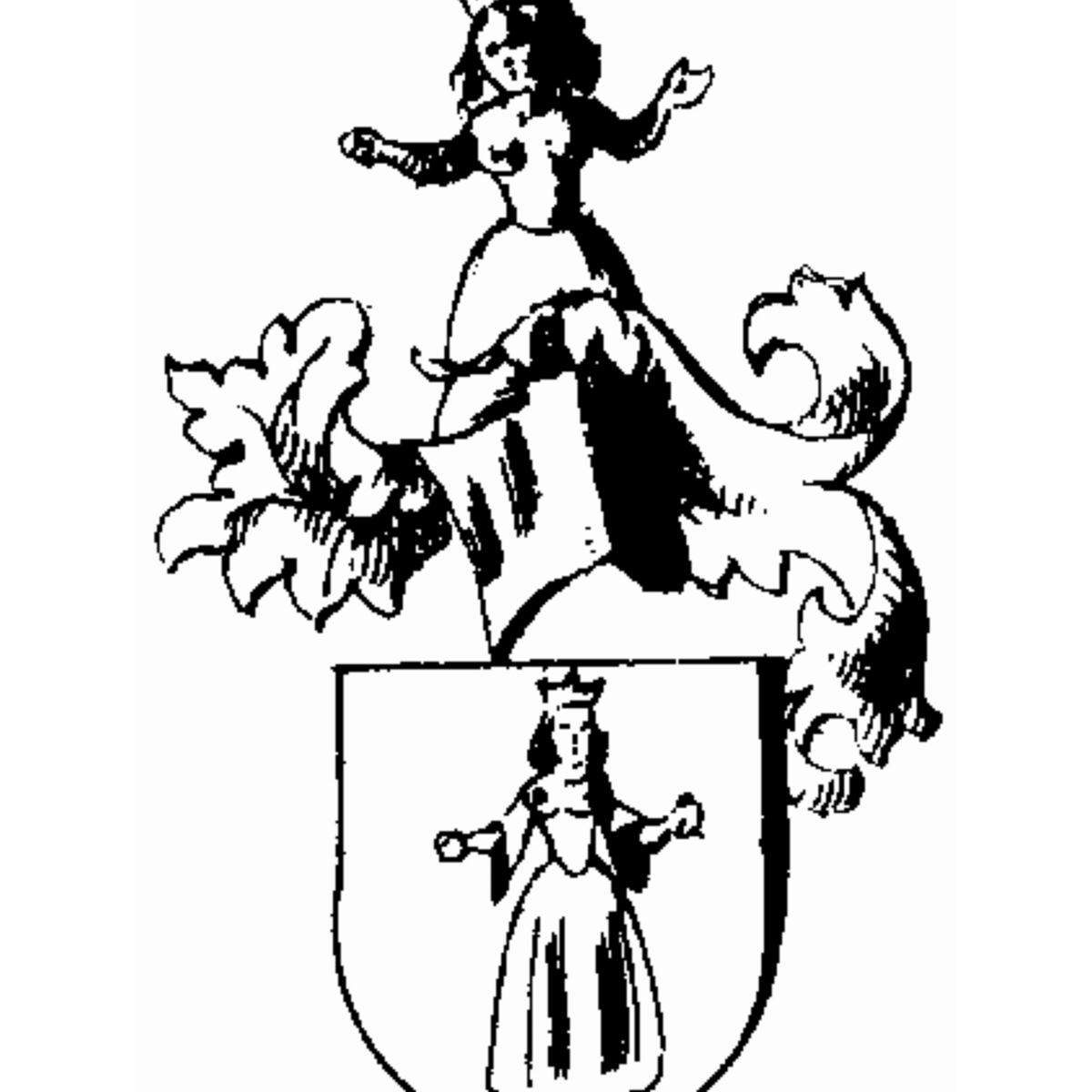 Coat of arms of family Dusenthercze
