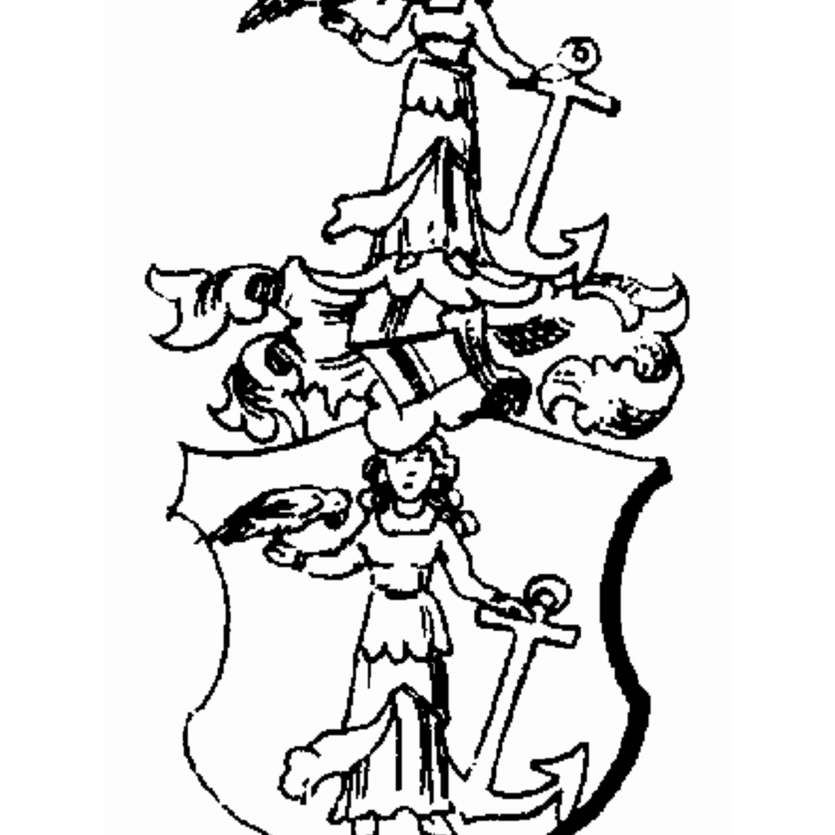 Coat of arms of family Lunker