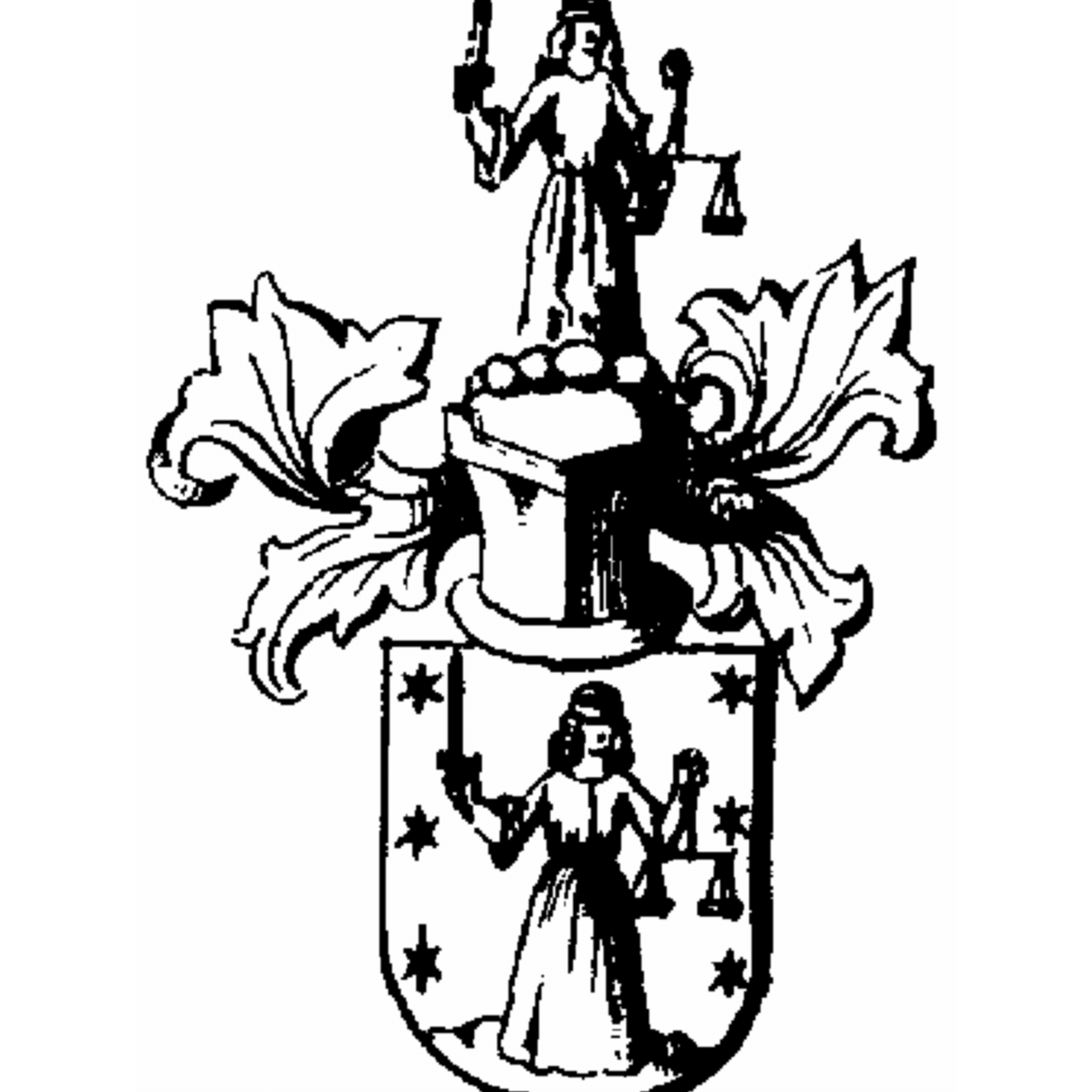 Coat of arms of family Streckburg
