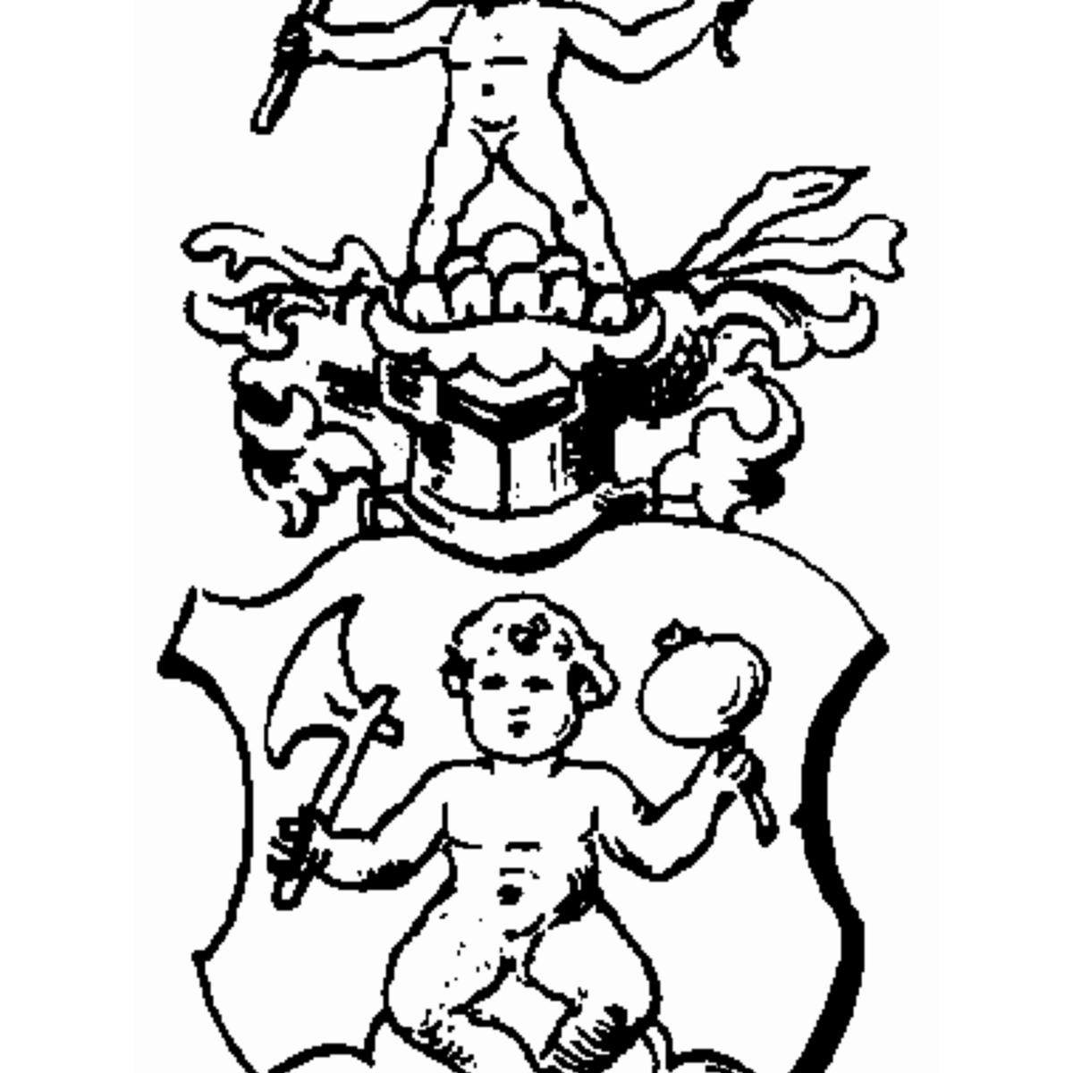 Escudo de la familia Knochenmus