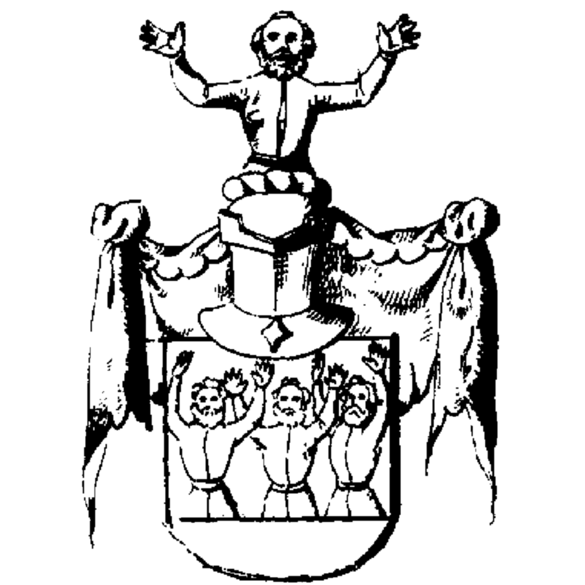 Coat of arms of family Hartoghe
