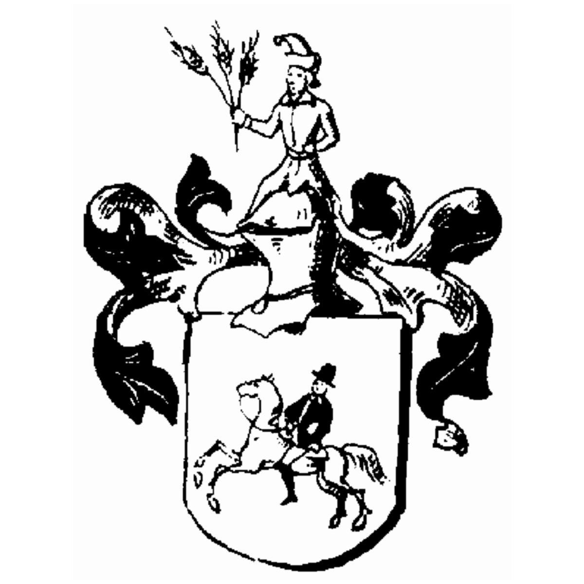 Escudo de la familia De Atenwiler