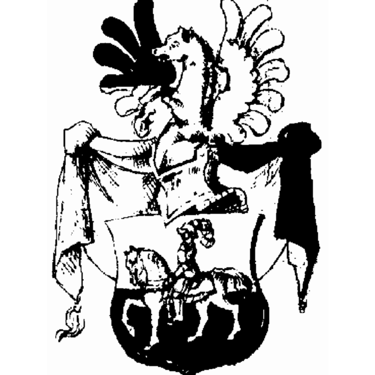 Wappen der Familie Rusche
