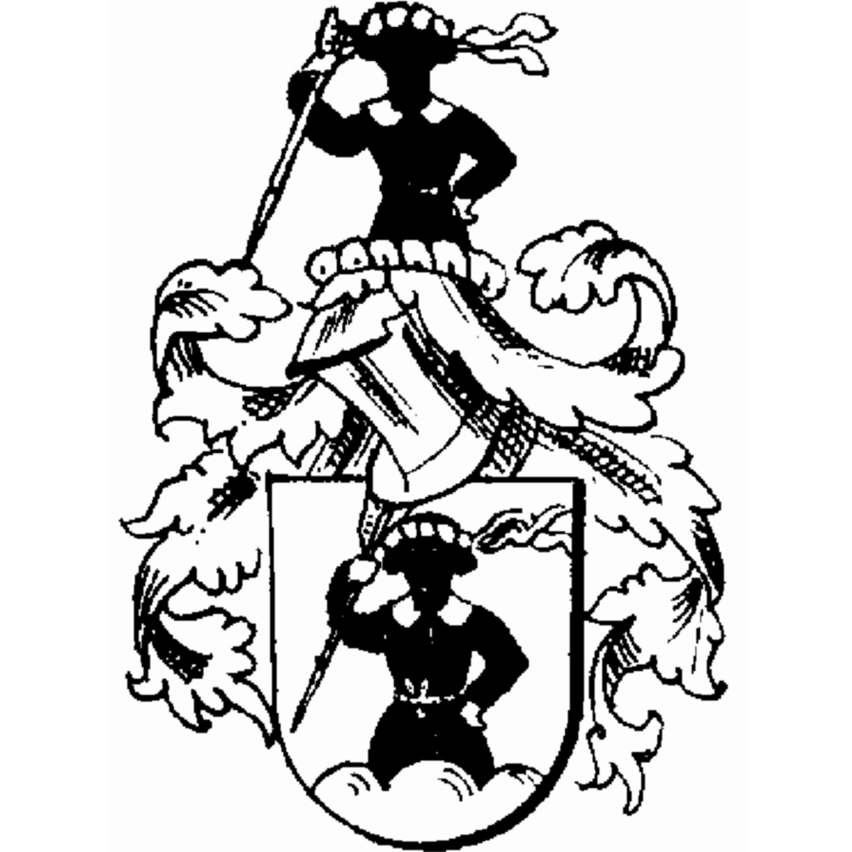 Coat of arms of family Pfaab