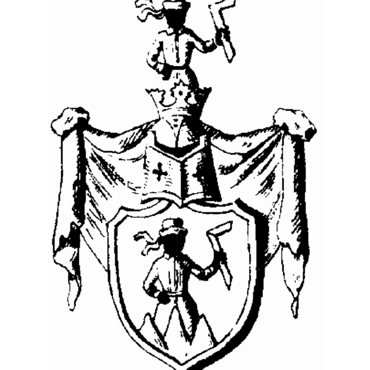 Coat of arms of family Rochau