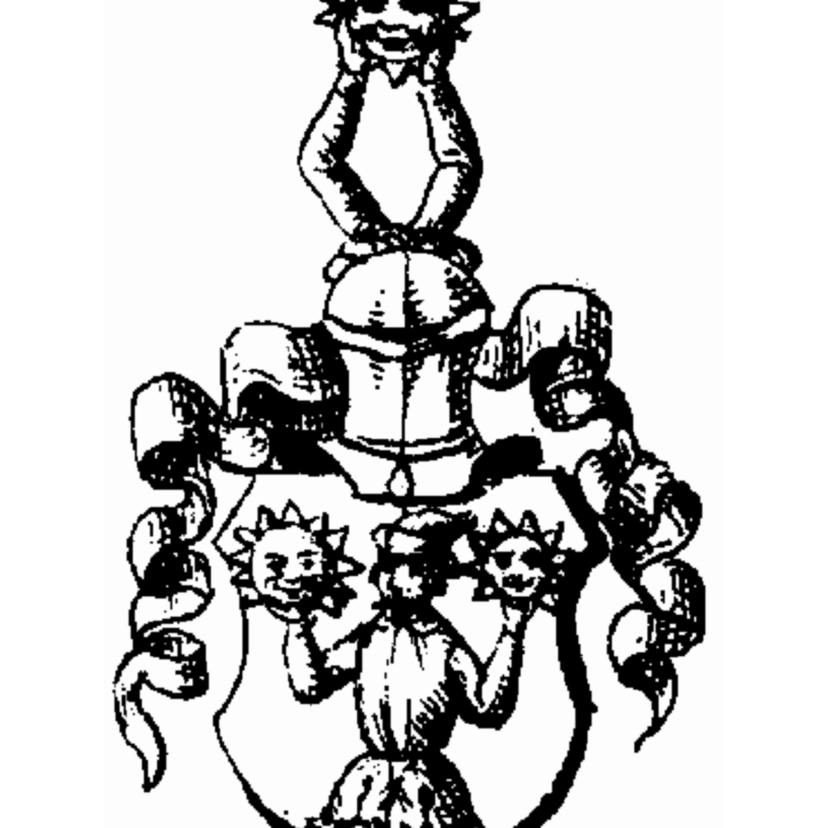 Coat of arms of family Mennwanger