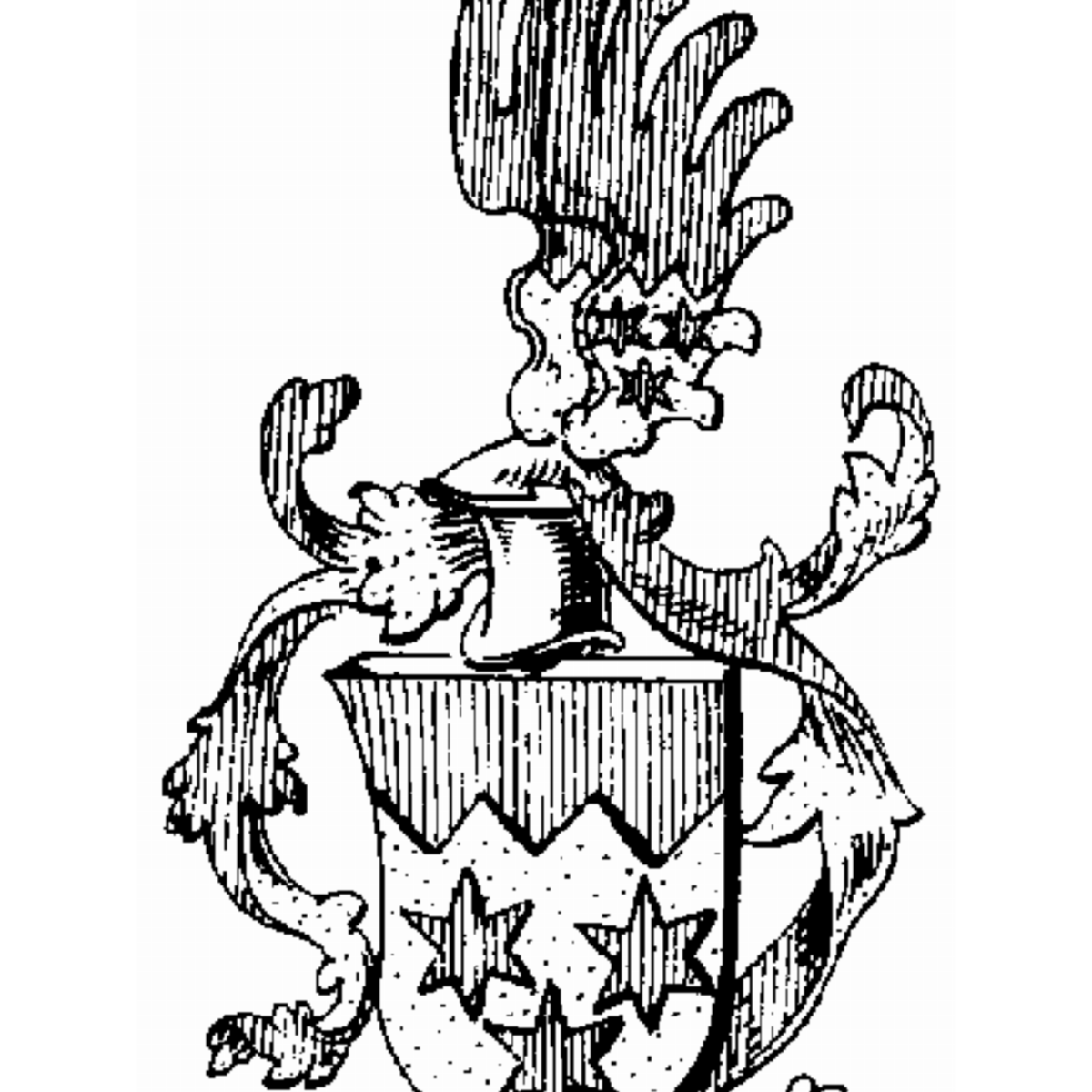 Coat of arms of family Up En Perde