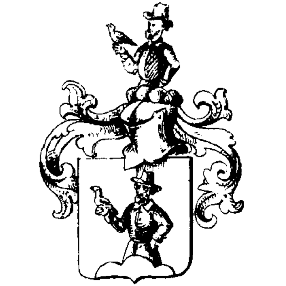 Coat of arms of family Obitecky Von Obitec